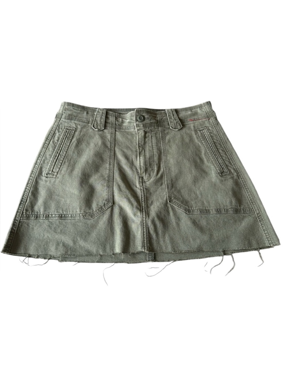 American Eagle Outfitters Olive Green Stretch skirt